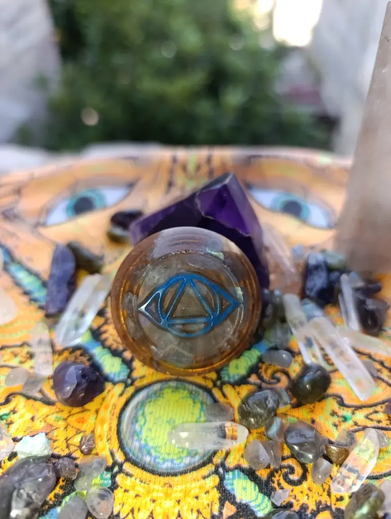 🌀 PENDENTIF AJNA : L'ARCHITECTE DE LA VISION Chakras 3 Œil (Ajna)