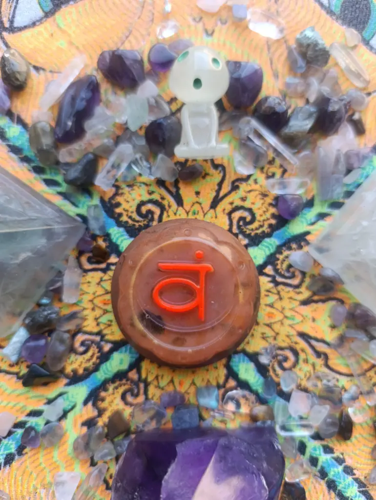 🌀 PENDENTIF SVADHISTHANA : La Danse de la Création Le Chakras Sacré (Svadhisthana)