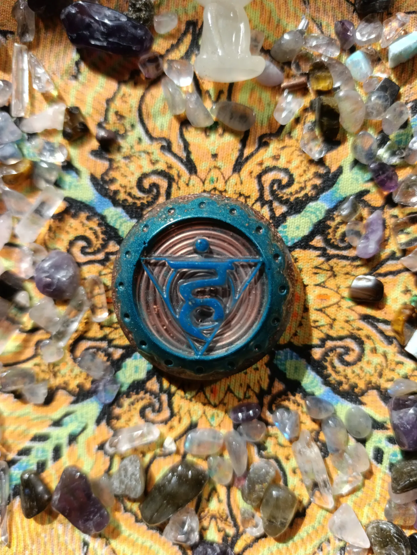 🔵 PENDENTIF VISHUDDHA : LA résonance universelle Chakra n*5