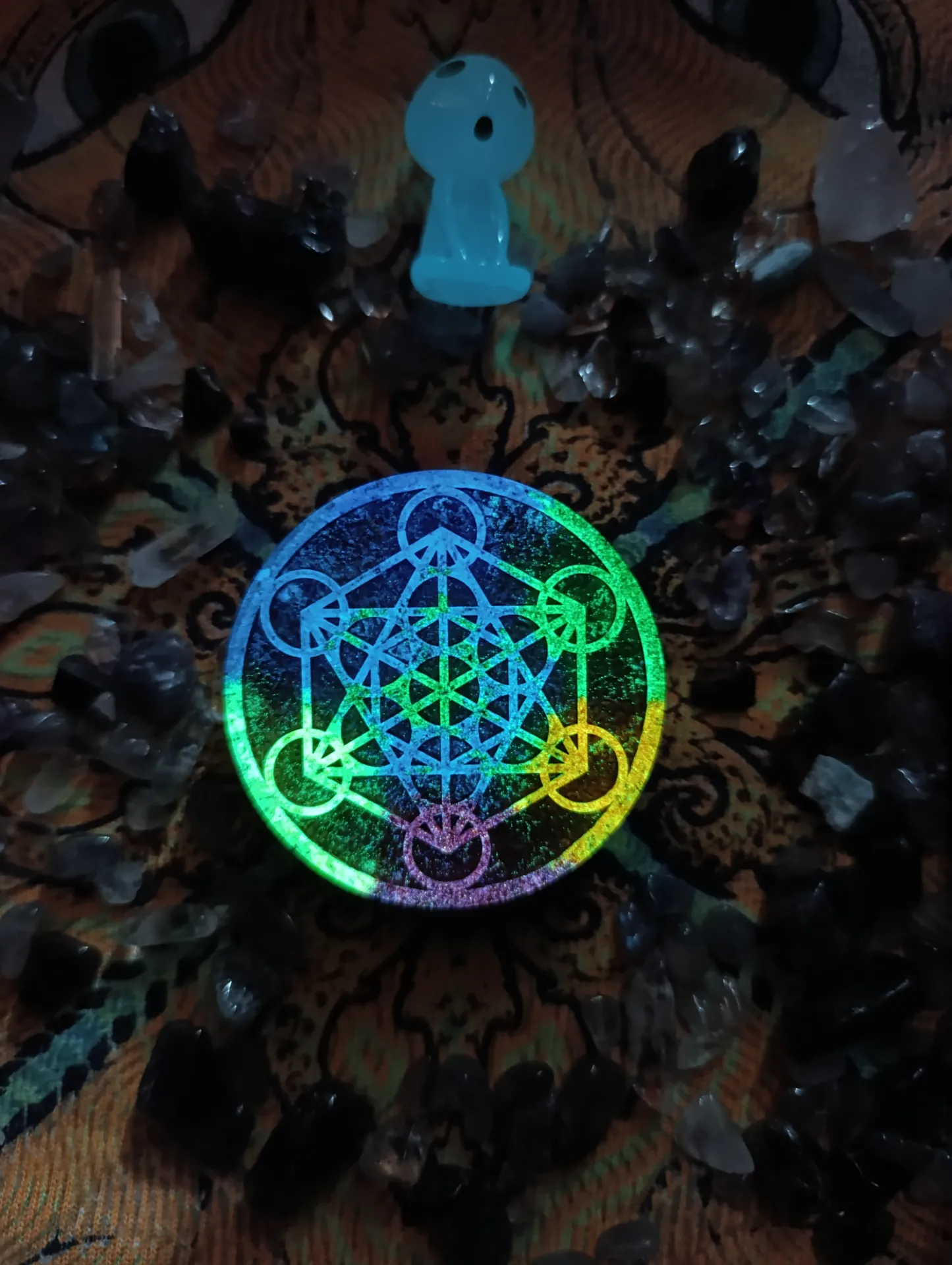 Métatron 7chakras Unifié Talisman Orgonites : la guérison vibratoire ✨🔮
