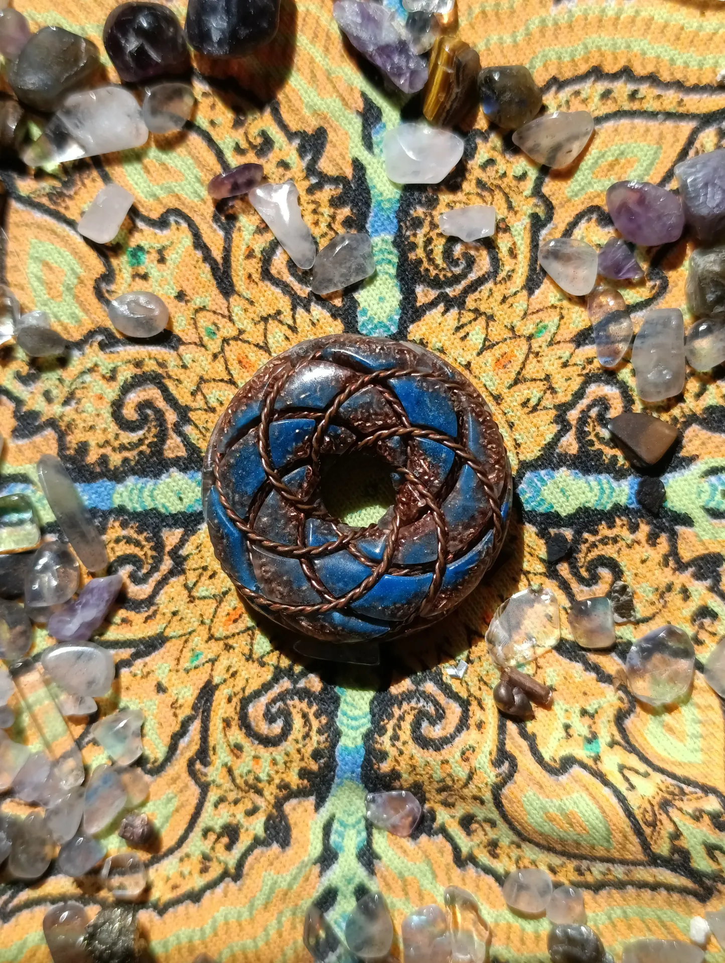 🌀 ORGONITE TORUS 3-6-9 TESLA : Ethéric MilkyWAy Tasliman de protection